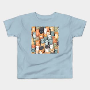 Group of Cats Kids T-Shirt